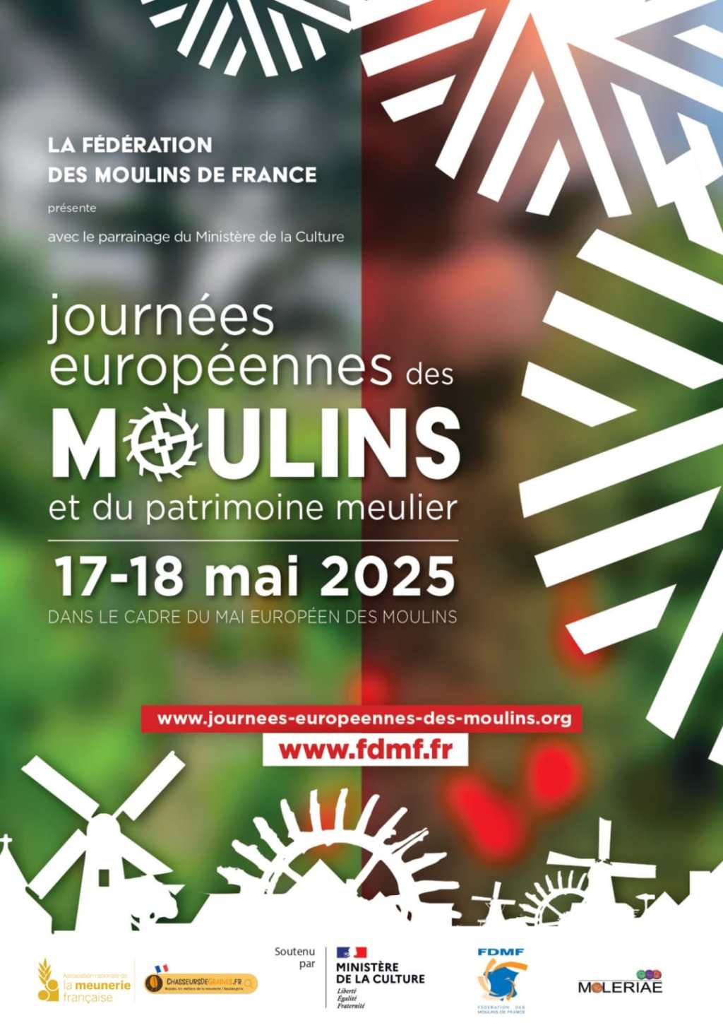 Participez avec nous aux journées européennes des&nbsp;moulins